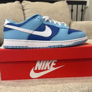 Nike Blue and White Sneakers